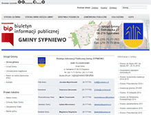 Tablet Screenshot of bip.sypniewo.pl